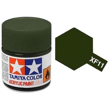 Tamiya XF-11 Japanese Navy Green Matt Acrylic Paint 10ml