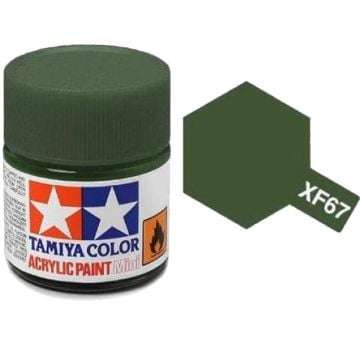 Tamiya XF-67 NATO Green Matt Acrylic Paint 10ml