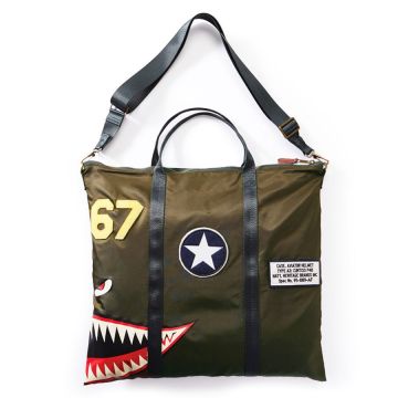 Red Canoe P-40 Warhawk (Flying Tigers) Helmet Bag