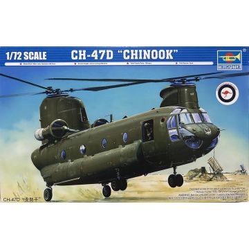 Trumpeter CH-47D Chinook 1:72 Plastic Kit