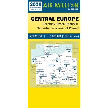 Air Million Central Europe VFR Chart - 2026