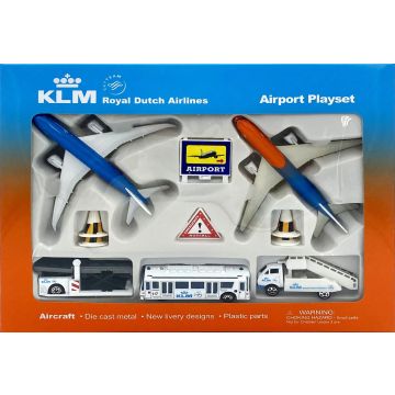 KLM 787 / KLM 787 Orange Pride Dual Aircraft Airport Playset