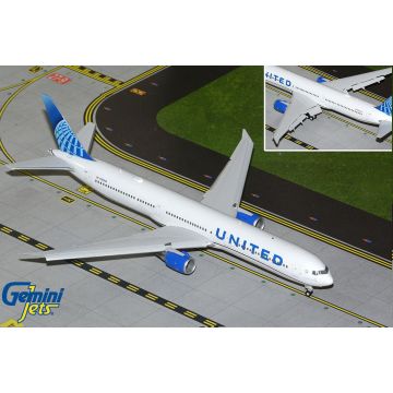 Gemini Jets United Airlines Boeing 767-400ER Flaps Down Diecast - N76064 - 1/200