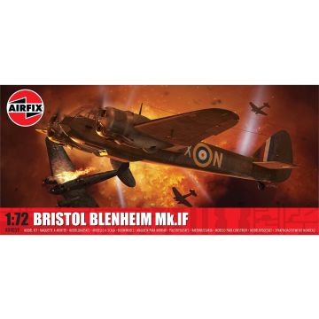 Airfix Bristol Blenheim Mk.IF 1:72 Plastic Kit 1:72 Plastic Kit