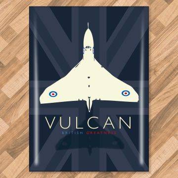 Vulcan (British Greatness) Magnet by Peter McDermott
