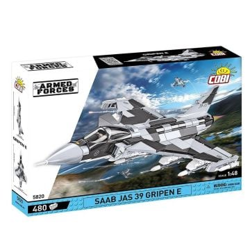 Saab JAS 39 Gripen E Brick Model Kit