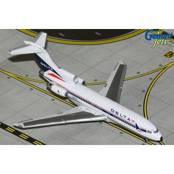 Gemini Jets Delta Airlines Boeing 727-100 Widget Polished Livery' Diecast - NN1633 - 1/400