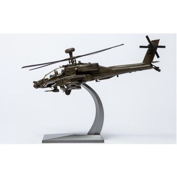 AH-64 Apache Diecast Helicopter Model - 1/72