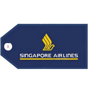 Singapore Airlines Baggage Tag