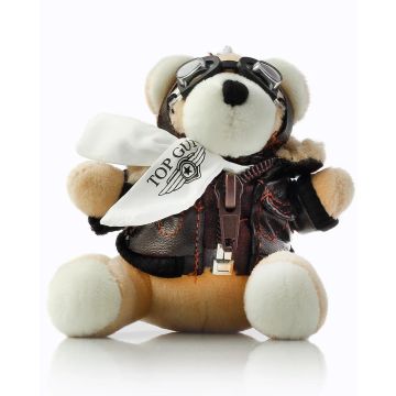 Top Gun Teddy Bear Keyring