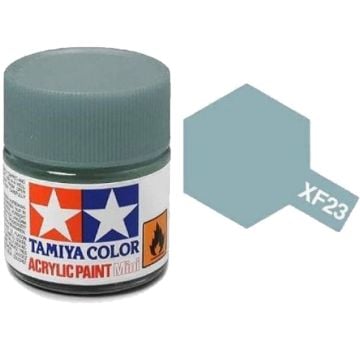 Tamiya XF-23 Light Blue Matt Acrylic Paint 10ml