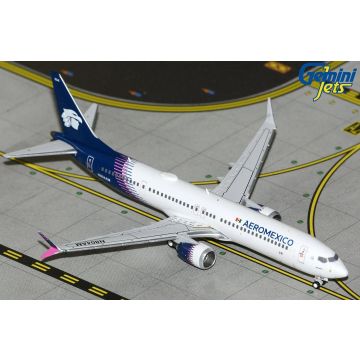 Gemini Jets Aeromexico B737 Max 9 Diecast - N804AM - 1/400