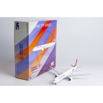 Turkish Airlines Boeing 777-300 Diecast - TC-JJS - 1/400