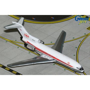 Gemini Jets TWA Boeing 727-100 'Twin Globes' Livery Diecast - N298US - 1/400
