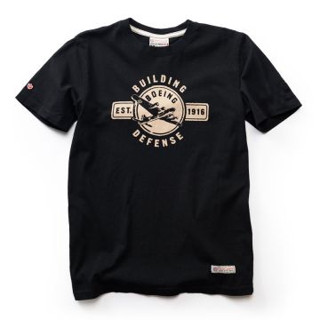 Red Canoe Boeing Building Defense T-Shirt