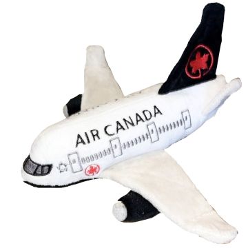 Air Canada Plush Airplane Toy