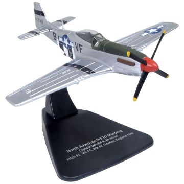 P-51D Mustang - Capt. D.R. Emerson, 8th AF. Debden 1944 Diecast - 1/7