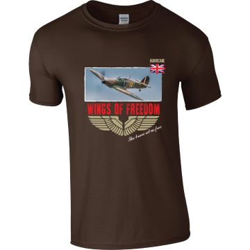 Hurricane Wings of Freedom T-Shirt - 2XL Only