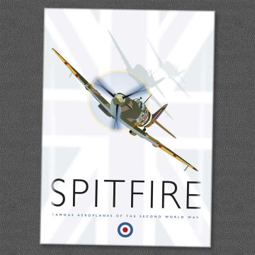 Spitfire Magnet by Peter McDermott