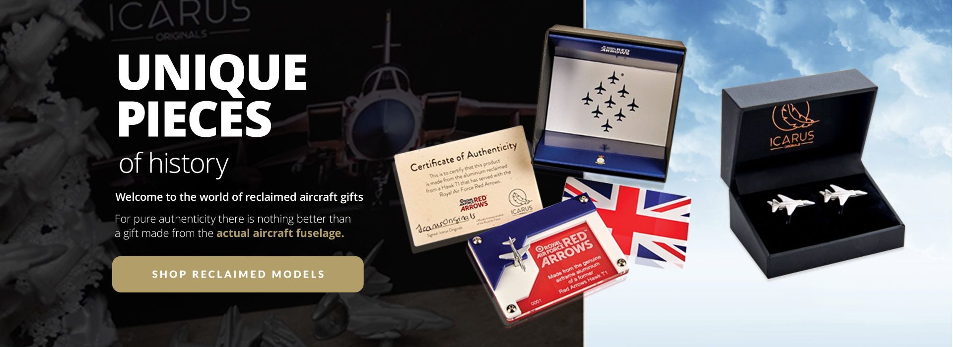 Reclaimed aircraft gifts