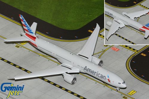 Gemini Jets American Airlines Boeing 777-300ER with its Flaps Down