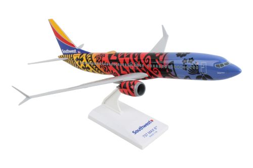 Skymarks Southwest B737 Max 8 IMUA One Livery Plastic Model - 1/130