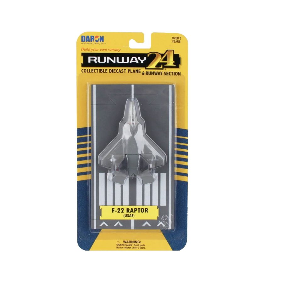 Daron Runway24 F-22 Raptor (USAF) Model Aircraft - RW145