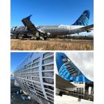 United Airlines A320 - N404UA - PlaneTag - White/Dark Blue