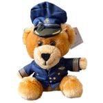 Emirates Pilot Teddy Bear (22cm / 9")