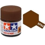 Tamiya XF-64 Red Brown Matt Acrylic Paint 10ml