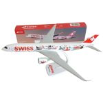 Swiss Airlines Airbus A350-900 Wanderlust Plastic Model - 1/200