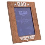 Top Gun Top Dad Photo Frame