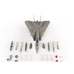 F-14A Tomcat U.S. NAVY VF-41 Black Aces, USS Nimitz, Gulf Of Sidra 1981 Diecast - 1/72