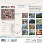 Legends of WW2 Square Calendar 2026
