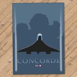 Concorde Take Off Magnet by Peter McDermott