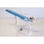 Braniff Boeing 727-200 Blue Plastic Model - 1/200