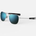 AVIATOR - MATTE CHROME & COBALT