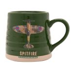 RAF Spitfire Potters Mug - Green