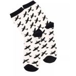 RAF Spitfire Socks - Navy on White