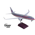 Gemini Jets American Airlines B737-800W Polished Diecast - N921NN - 1/100