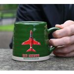 RAF Red Arrows Potters Mug - Green