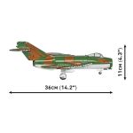 Lim-5 ( MiG-17F ) East Germany Air Force Brick Model Kit