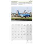 Flight Modern Commercial Airliners Calendar 2026
