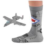 A-10 Thunderbolt II Flying Razorbacks Socks