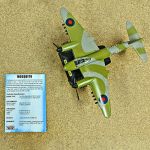 RAF Mosquito Diecast Scale Model - 1/100
