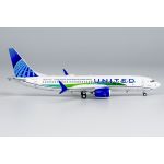 United Airlines Boeing 737 MAX 8 Connecting The World Livery Diecast - N77259 - 1/400