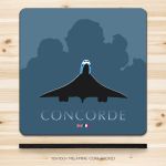 Vulcan (British Greatness) Coaster by Peter McDermott