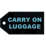 Carry On (Luggage) Baggage Tag