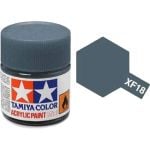 Tamiya XF-18 Medium Blue Matt Acrylic Paint 10ml