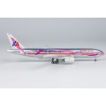 American Airlines Boeing 777-200ER Pink Ribbon Livery Diecast - N759AN - 1/400